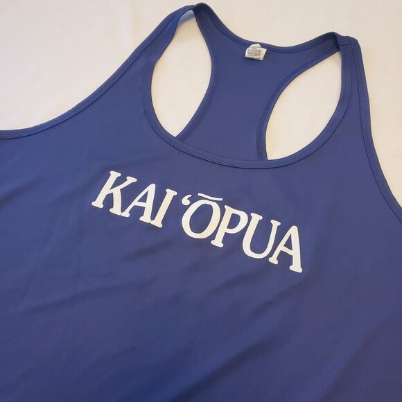 Alo Yoga Womens L Active Razorback Tank Kai Opua Hawaii Row Club Resort Active - Picture 4 of 5